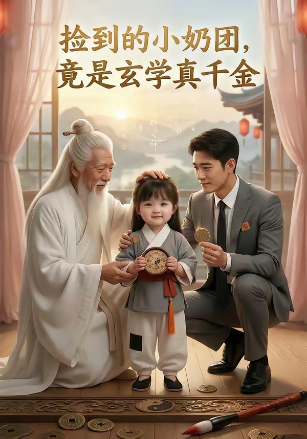 电影：捡到的小奶团，竟是玄学真千金！